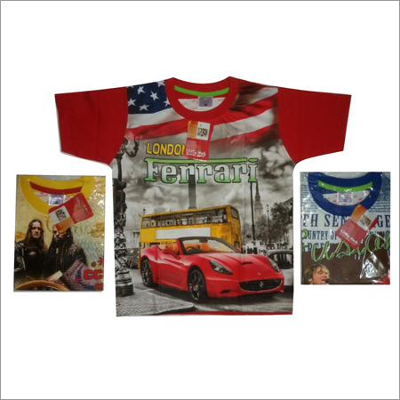 Kids Round Neck T Shirt