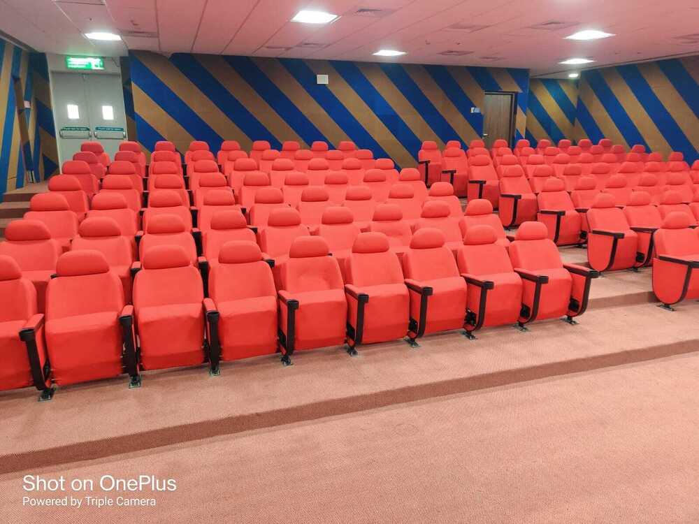 Red Color Cinema Chair