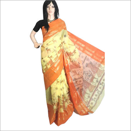 Ladies Designer Print Saree