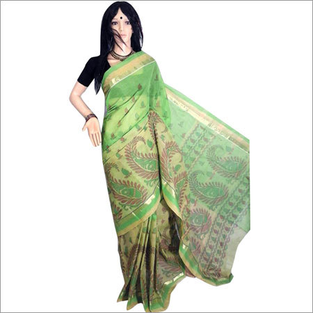 Ladies Handprint Saree