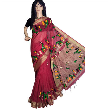 Ladies Fancy Cotton Printed Saree
