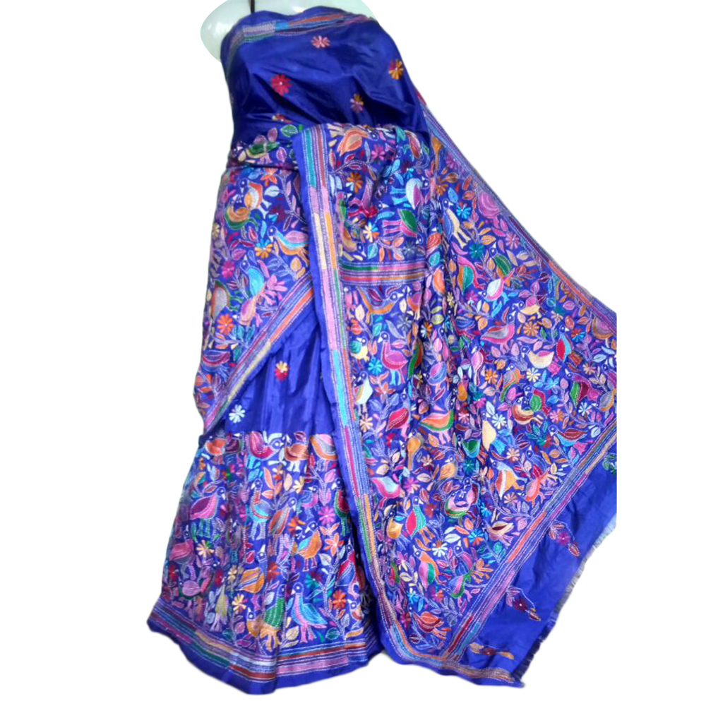 Ladies Kantha Saree