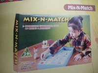 Unique Mix N Match Game Multicolor