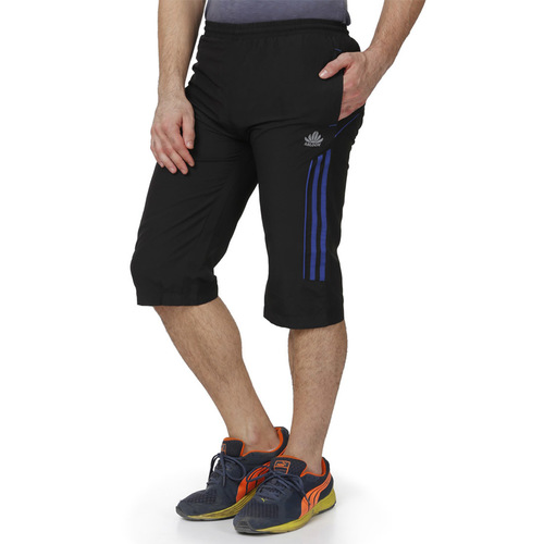 Mens Capri black & blue