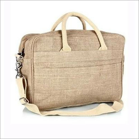 Jute Office Laptop Bag