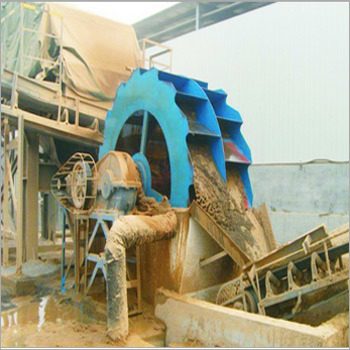 Industrial Sand Washing Plant - Steel Material 240 Volt Power | Blue Color Electric Drive Computerized Operation