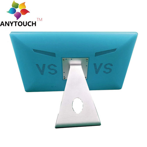 Blue Color Advertising Monitor - 1920x1080 Resolution, 350 cd/m Brightness | Touch Screen, 4000:1 Contrast Ratio, USB Advertisement Upload, Super Slim Design