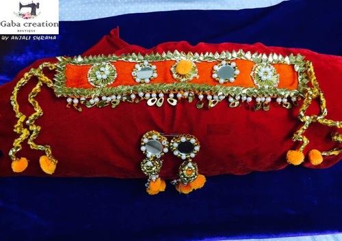 Orange And Yellow Handmade Jwellery