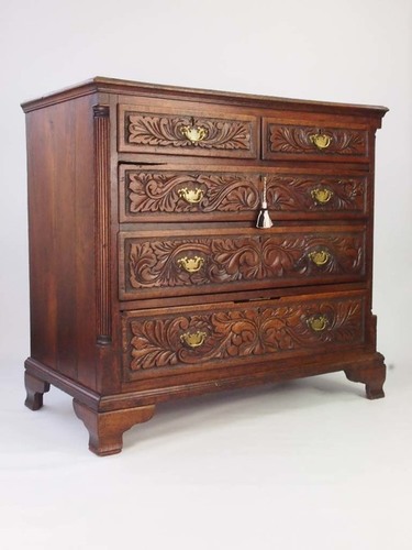 Hand carved furniture chests of drawers
