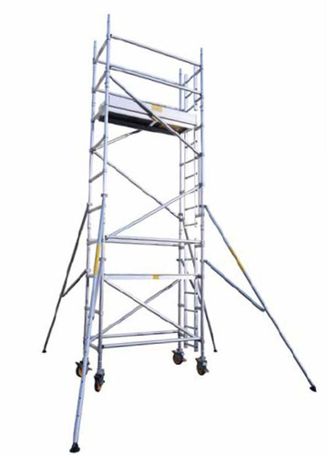 Aluminum Narrow single width Scaffolding tower