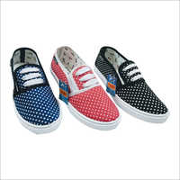 Womens Printed Canvas Shoe