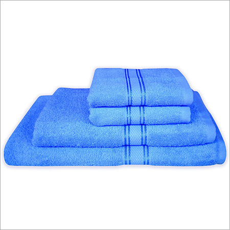 Sky Blue Microfibre Towels