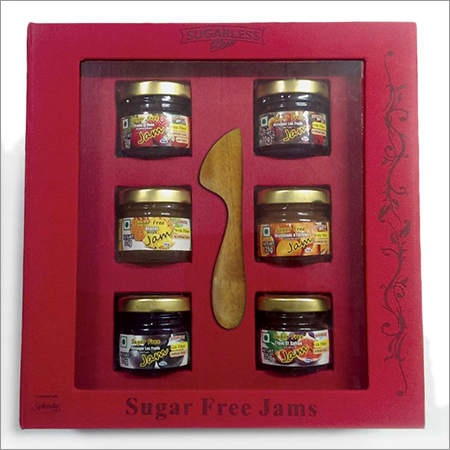 Sugar Free Mini Jams -Gift Box RED