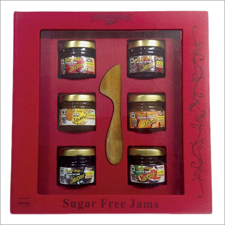 Sugar Free Mini Jams -Gift Box RED