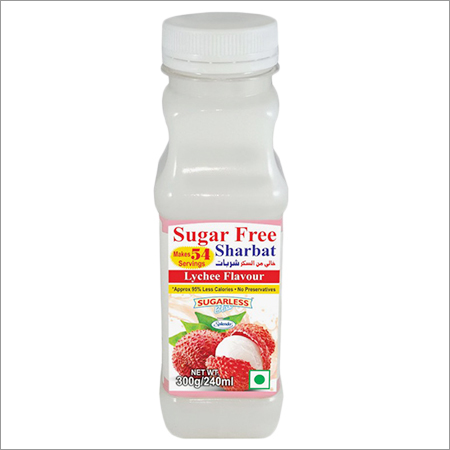 Sugar Free Lychee Sharbat Syrup