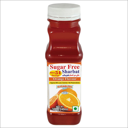 Sugar Free Orange Sharbat-Syrup