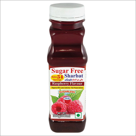 Sugar Free Raspberry Sharbat-Syrup