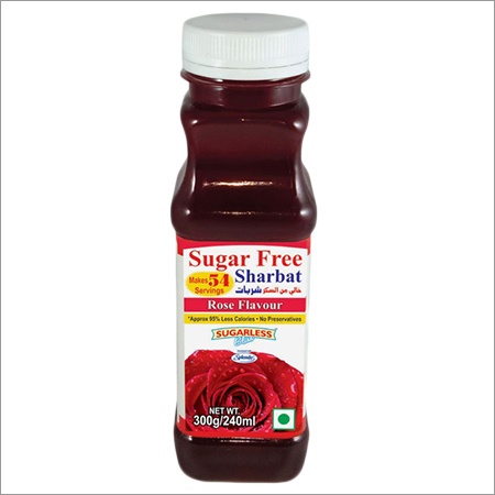 Sugar Free Rose Sharbat-Syrup