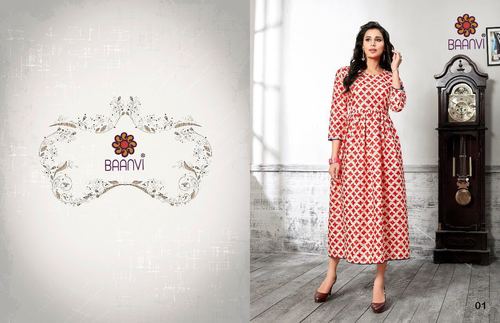 CAMBRIC PRINT KURTI