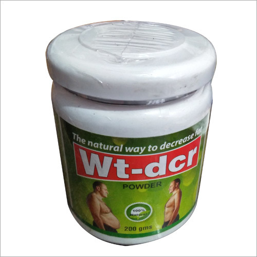 WT-DCR Powder - 200 gm Plastic Bottle | Accelerated Weight Loss, Increased Metabolic Rate, Stimulates Energy, Curb Appetite