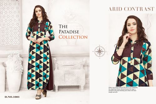 REYON PRINTED GOWNS