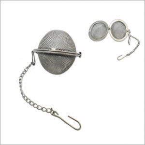 Black And Silver Tea Ball Infuser