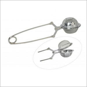 Black And Silver Tea Ball Hybrid Infuser