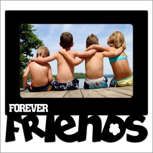 Sublimation Blank-Friends Frame