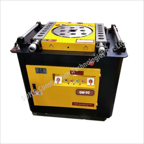 GW-50 Bar Bending Machine - Rebar Diameter 50mm, Plate Diameter 360mm, 4 KW Motor, 1440 R/Min, 05-10 R/Min Speed | Efficient Bending, Precise Control, Durable Design