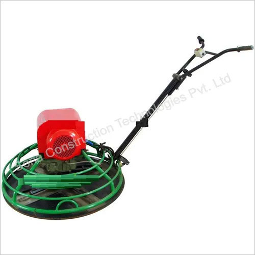 Concrete Power Floater - Durable Steel Design Efficient Surface Finishing Tool for Smooth Surfaces