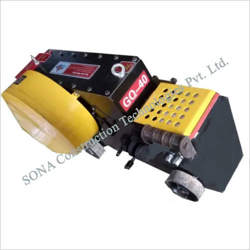 Rebar Cutting Machine - 32mm Diameter Cut, 3 Kw Motor Power, Yellow Finish | Minimal Power Requirement, Low Operational Costs