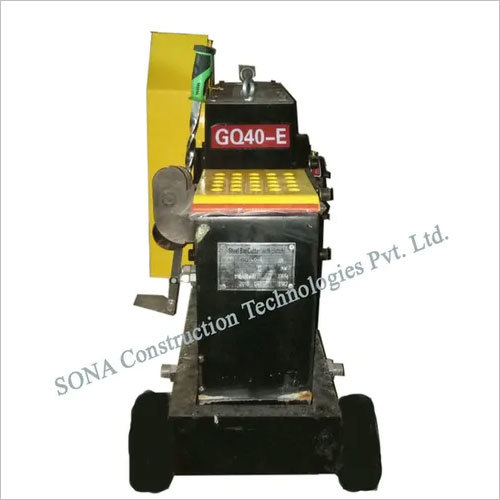Yellow 32Mm Bar Cutting Machine