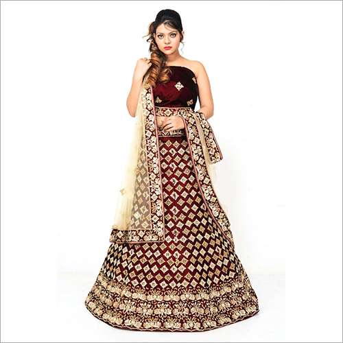 Embroidered Bridal Lehenga
