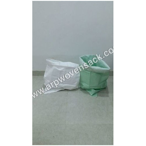 White And Light Green Pp Sugar Bags