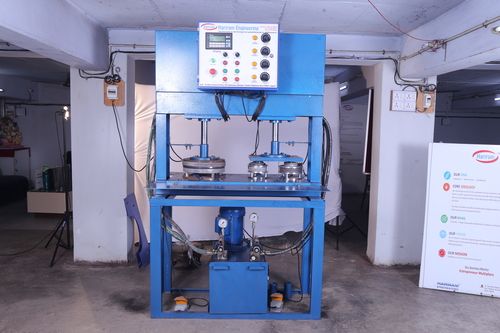 Zig Zag Hydraulic Paper Plate Making Machine