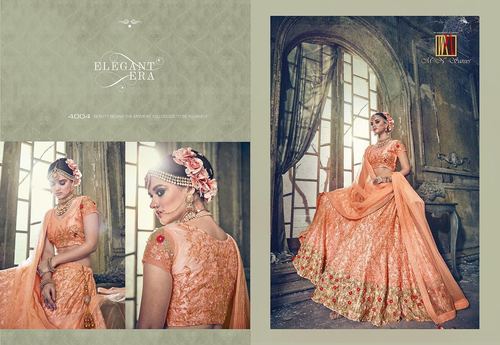 Indian Designer Heavy Party Wear Lahenga Saree