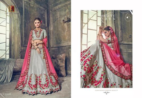 Indian Heavy Bridal Lahenga Saree