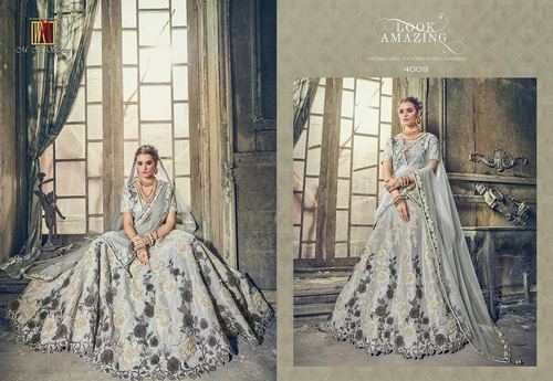 Heavy Designer Lahenga Style Saree