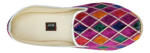 Ladies Jutti - Leather, Size 4-10 | Multicolor, Flat Heel Type