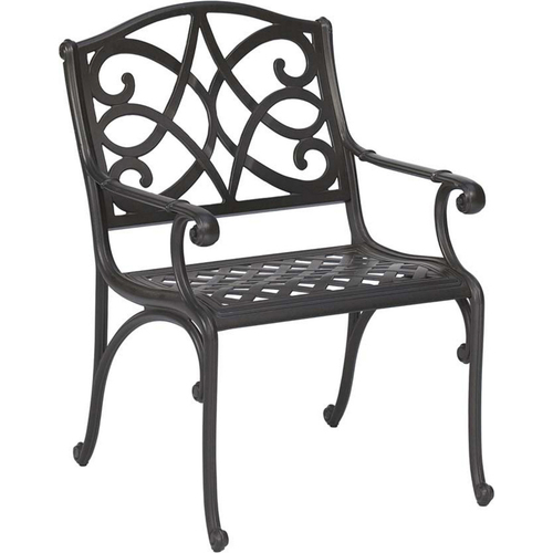 Grey Iron Garden Chair