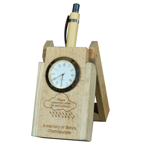 Engraving Pen Stand-Single-Wooden/Plastic