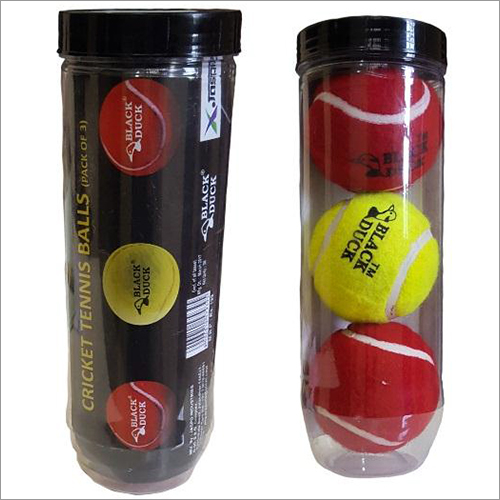 Jaspo Black Duck Cricket Tennis Ball PRO-(3)