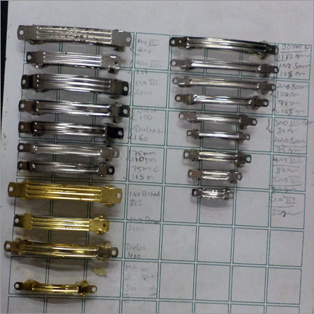 Silver And Golden Hair Buckles