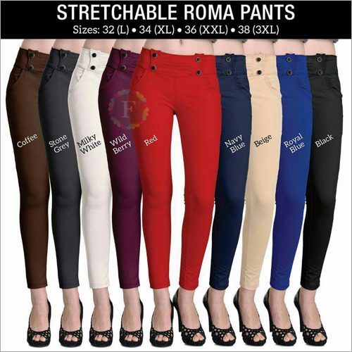 Stretchable Roma Pants
