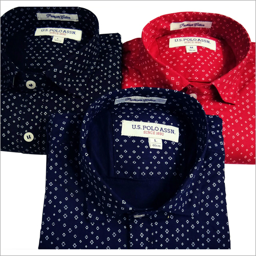 Mens Printed Formal Shirts