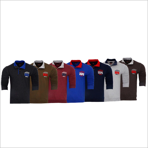 Mens Collared T Shirt
