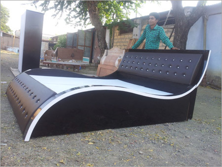 Single Wooden Bed