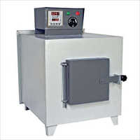 Rectangular Muffle Furnace - Mild Steel, Maximum Temperature 1600 C, Grey & White | Lightweight Design, Ceramic Fiber Wool Insulation, Energy Efficient Temperature Control