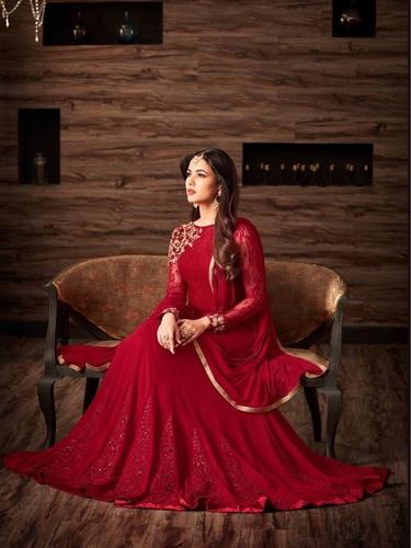 GEORGETTE FABRIC WORK SUITS FOR PARTY WEAR