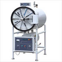 Mild Steel Horizontal Cylindrical Steam Sterilizer